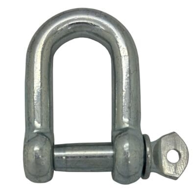 AquaMarine D Shackle - Bar Type - Galvanised - Image