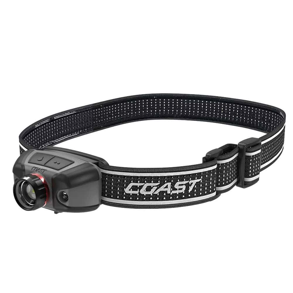 Coast FLX40R Rechargeable Focusing Headtorch with red & green LEDs - Image