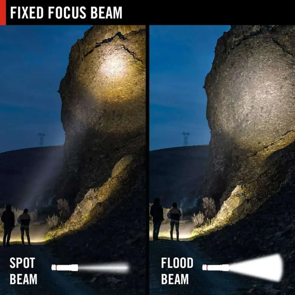 Coast FLX40R Rechargeable Focusing Headtorch with red & green LEDs - Image