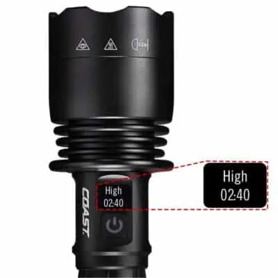 Coast XP80R Rechargeable Torch with Power iQ, 15000 lumens - Image