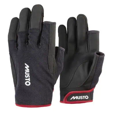 Musto Essential Sailing Glove Long Finger 2.0 - 2026 - Black