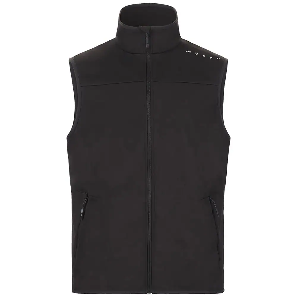 Musto Evo Crew Softshell Vest - Black