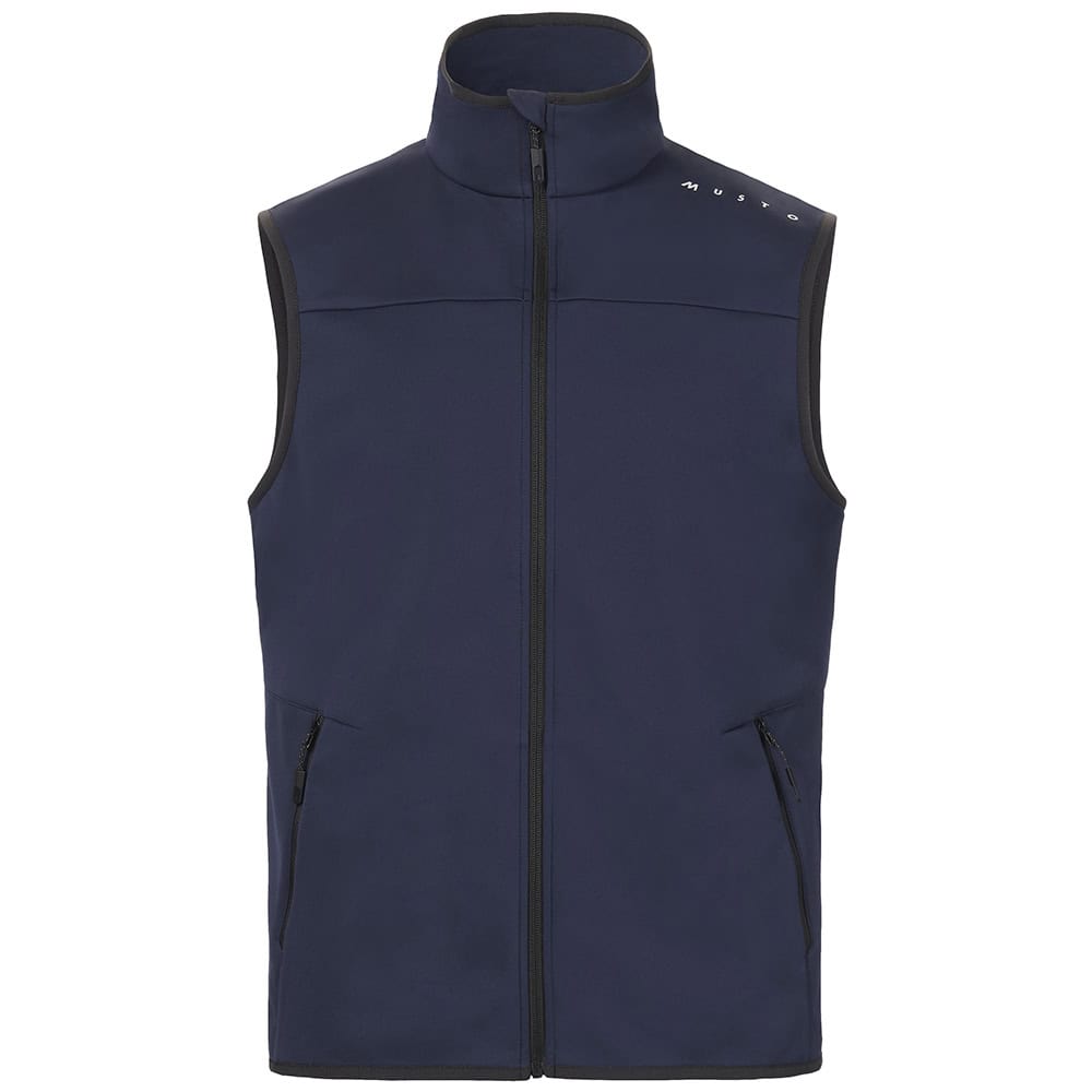 Musto Evo Crew Softshell Vest - Navy