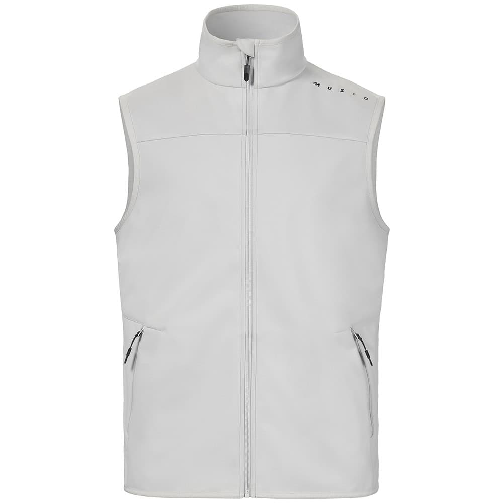 Musto Evo Crew Softshell Vest - Platinum