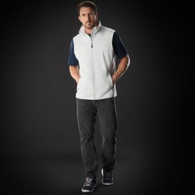 Musto Evo Crew Softshell Vest - Platinum