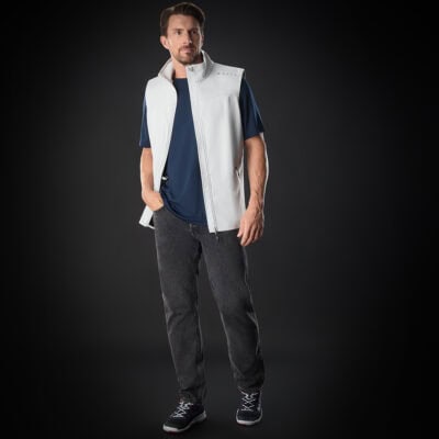 Musto Evo Crew Softshell Vest - Platinum