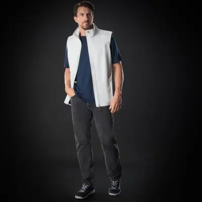 Musto Evo Crew Softshell Vest - Platinum