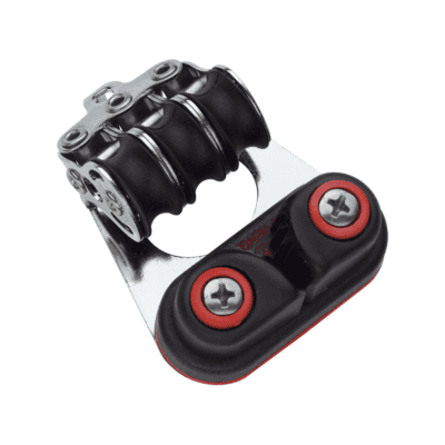 Sprenger Micro XS Block Ball Bearing 6mm - 3 Sheaves, Bow, Cam Cleat - Image