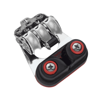 Sprenger Micro XS Block For Wire Ball Bearing 4 mm - 3 Sheaves, Bow, Becket, Cam Cleat - Image