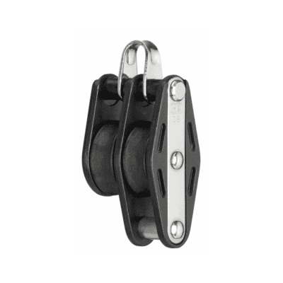 Sprenger Sliding Bearing Block 6mm, 2 Sheaves, Bow, Becket - Image