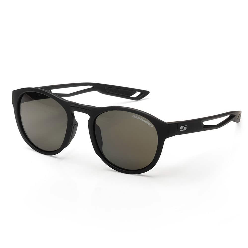 Sunwise Glide Sunglasses with Polarised Lens - Black