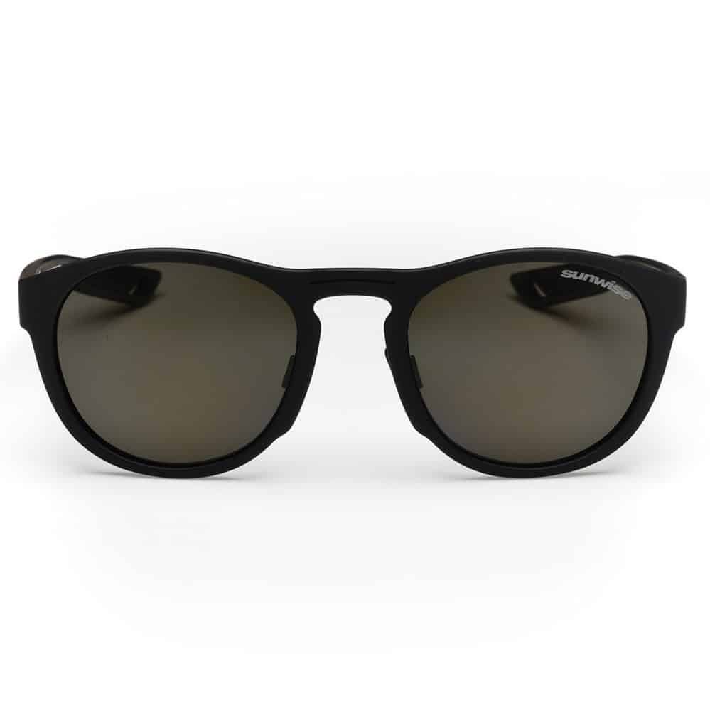 Sunwise Glide Sunglasses with Polarised Lens - Black