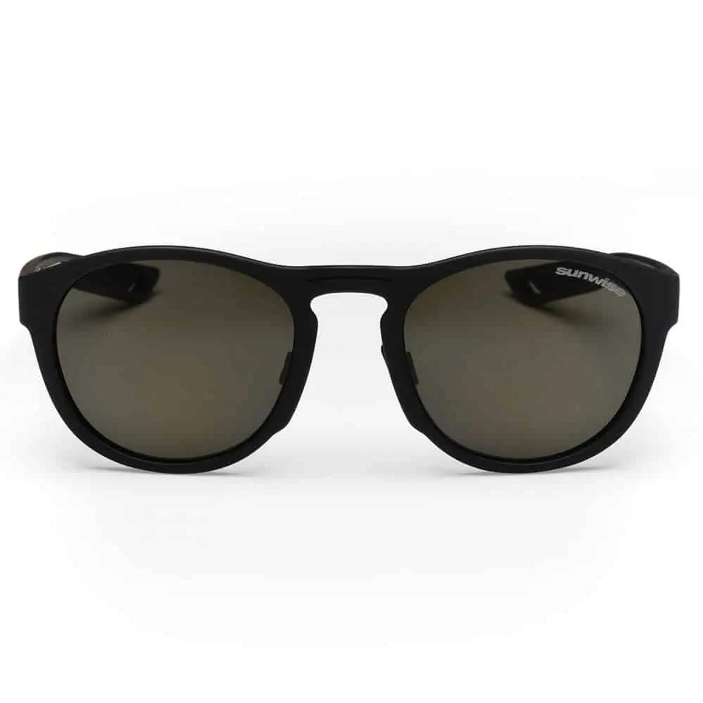 Sunwise Glide Sunglasses with Polarised Lens - Black