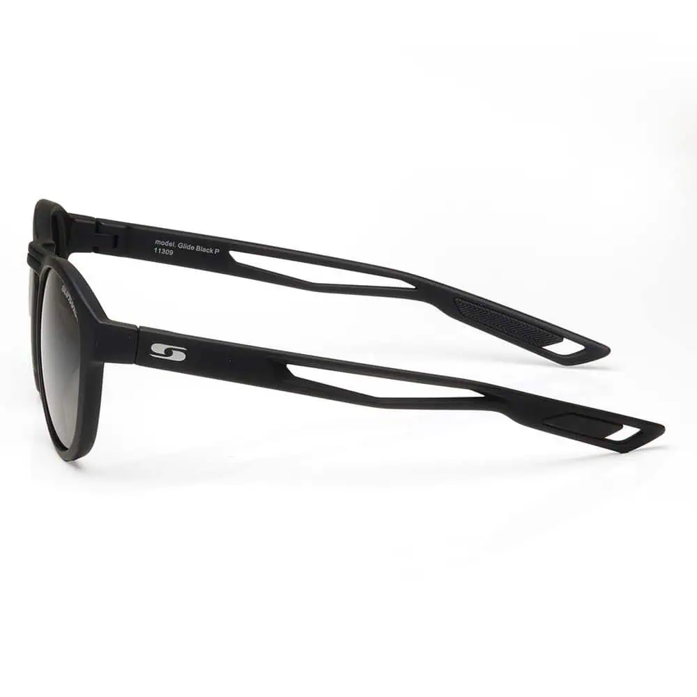 Sunwise Glide Sunglasses with Polarised Lens - Black
