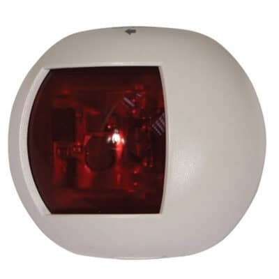 Trem Round LED Nav Light Port - White - Image