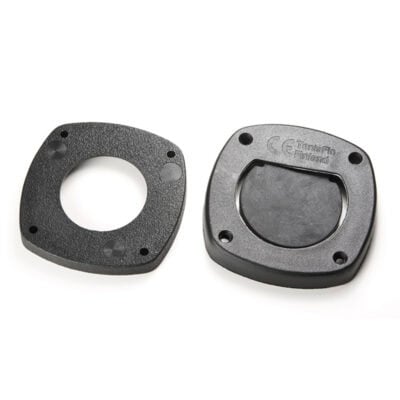 Aquamarine Small Transom Drain With Non-Return Valve - Black - Image
