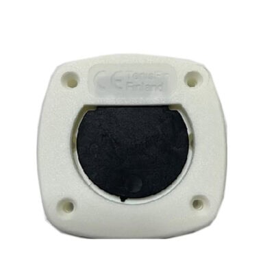 Aquamarine Small Transom Drain With Non-Return Valve - White - Image