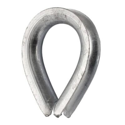 Aquamarine Thimble For 8mm Wire Rope - Image