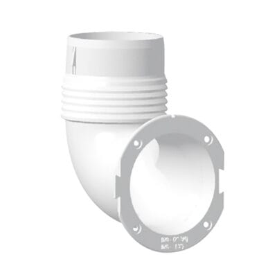 Aquamarine Ventilator Connector Elbow - Image