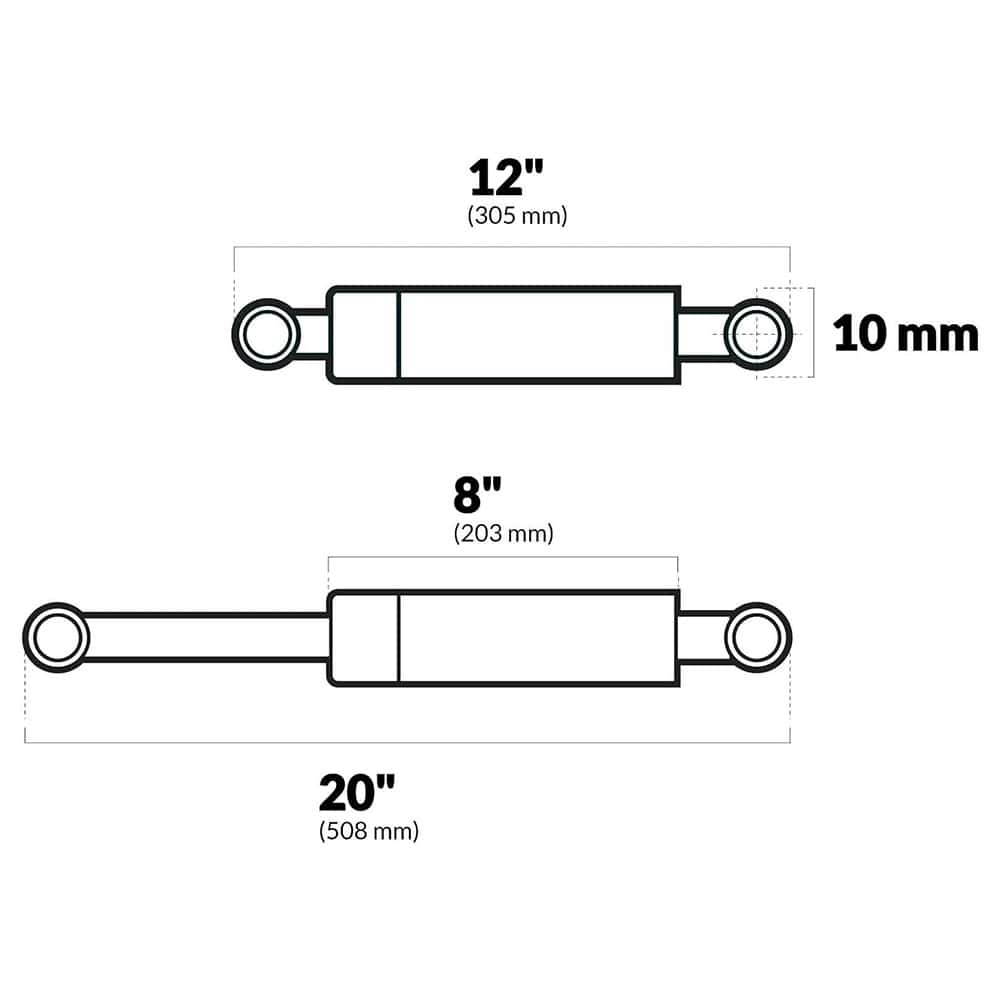 Attwood Ni-Slide Gas Springs - Image