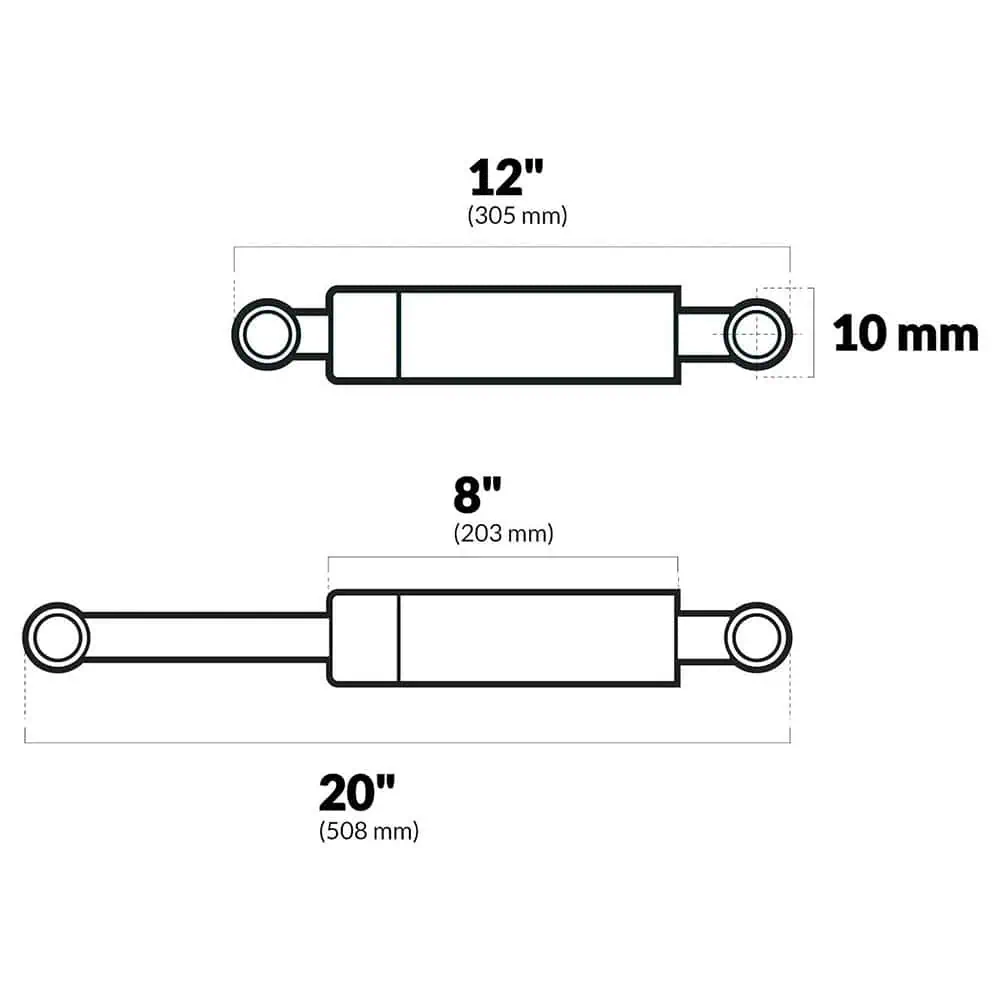 Attwood Ni-Slide Gas Springs - Image