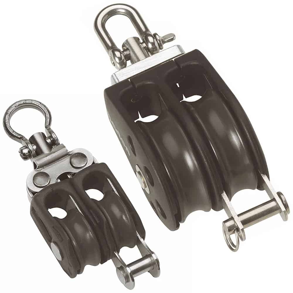 Barton Block Double Swivel with Becket - Image