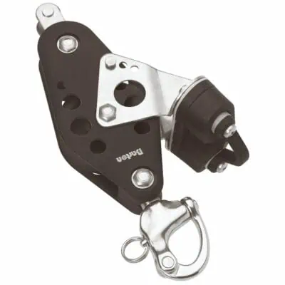Barton Block Fiddle Snap Shackle Becket and Cam - Image
