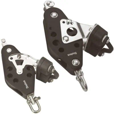 Barton Block Fiddle Swivel Becket and Cam - Image