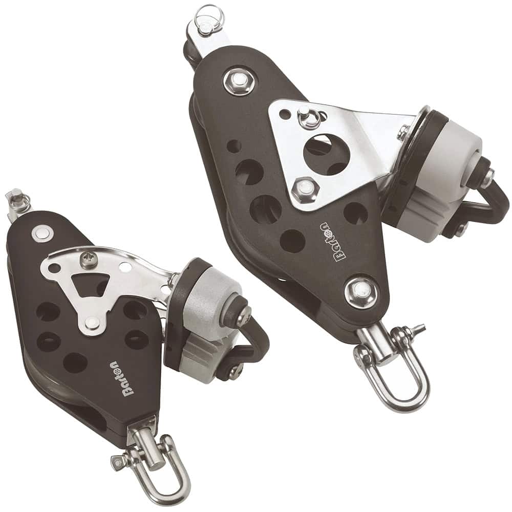 Barton Block Fiddle Swivel Becket and Plastic Cam - Image