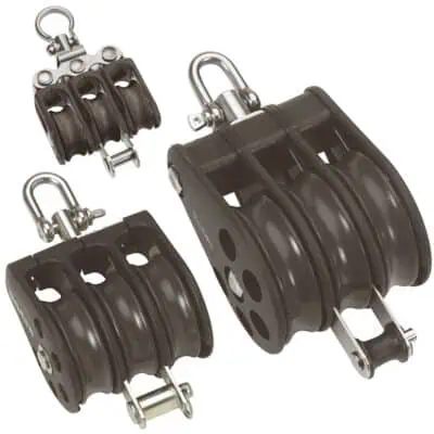 Barton Block Triple Swivel with Becket - Image