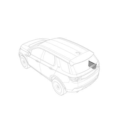 Land Rover Side Luggage Net - Image