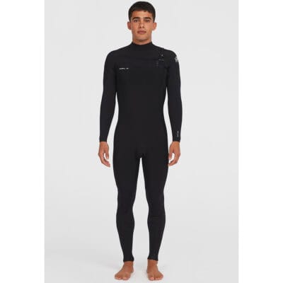 O'Neill Epic 3/2 Chest Zip Full Wetsuit 2025 - Black/Black/Black