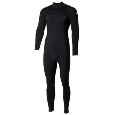 O'Neill Men's Epic 5/4 Chest Zip Full Wetsuit 2025 - Black/Black/Black
