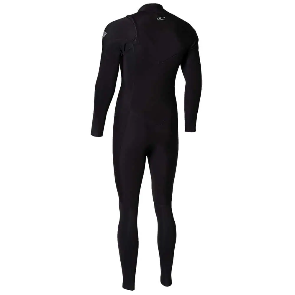 O'Neill Men's Epic 5/4 Chest Zip Full Wetsuit 2025 - Black/Black/Black