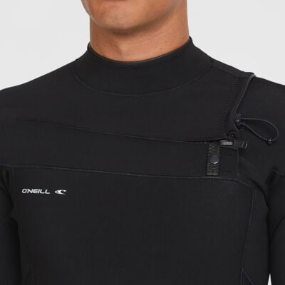 O'Neill Men's Epic 5/4 Chest Zip Full Wetsuit 2025 - Black/Black/Black