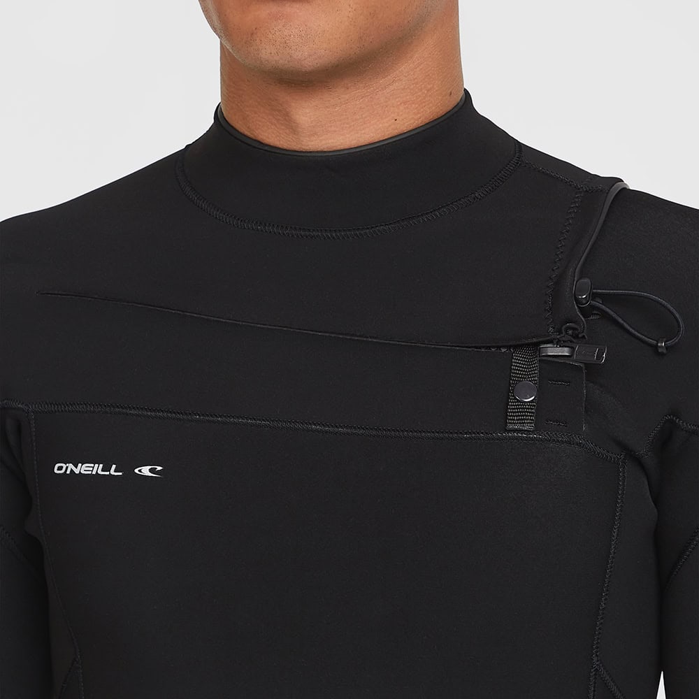 O'Neill Men's Epic 5/4 Chest Zip Full Wetsuit 2025 - Black/Black/Black