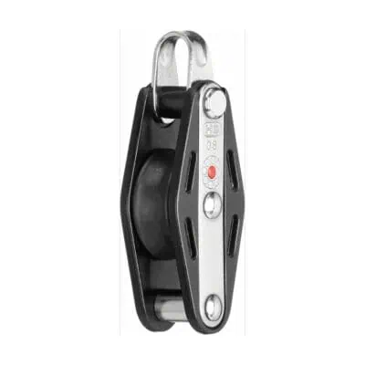 Sprenger Ball Bearing Block 8mm - 1 sheave, bow, becket - Image