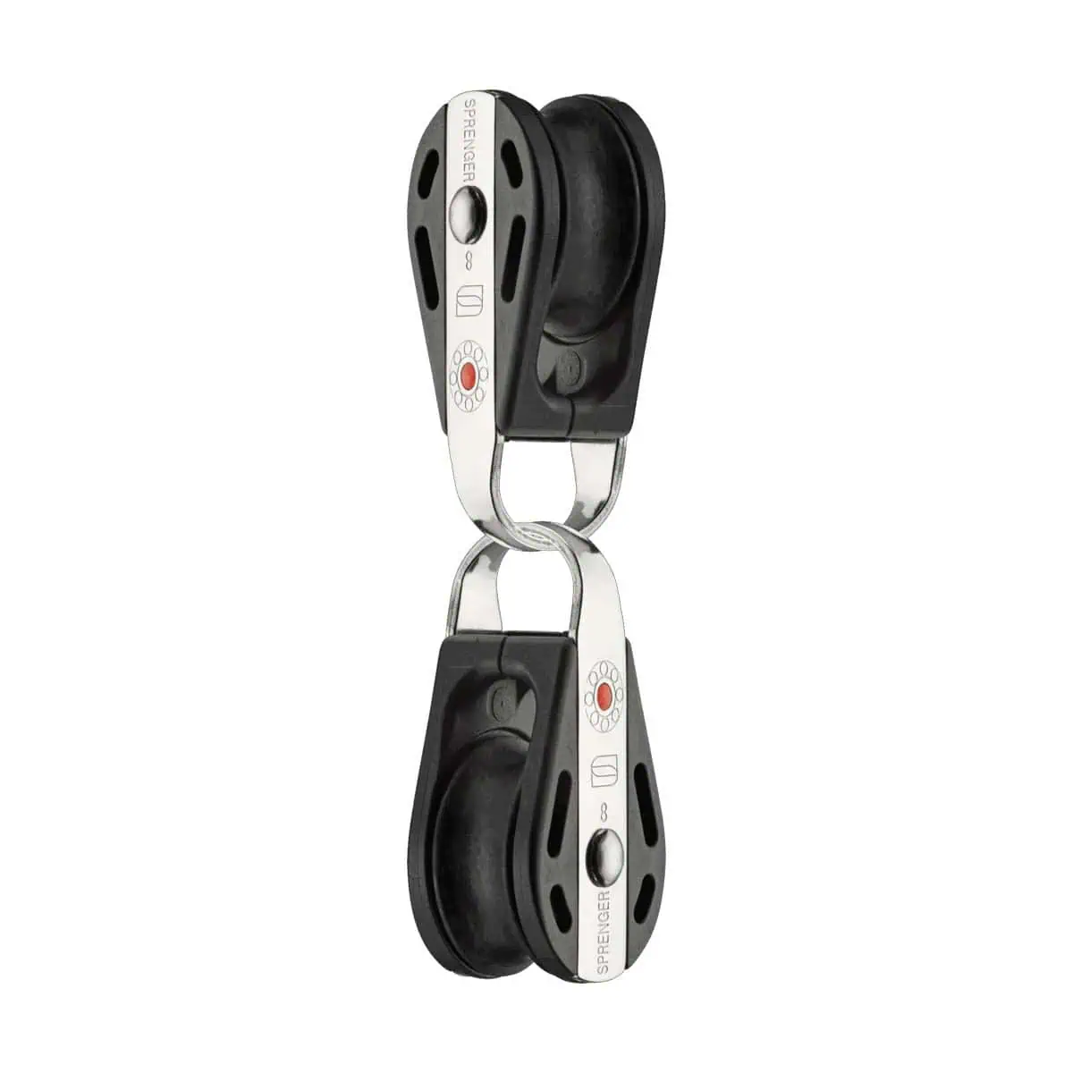 Sprenger S-Block Double ball bearing 8 mm - 2 sheaves - Image