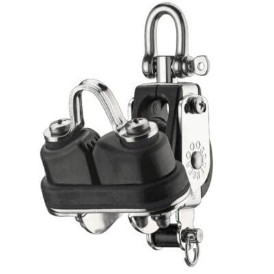 Sprenger S - Block Mainsheet Needle Bearing 8mm - 1 sheave, swivel, becket, cam cleat - Image