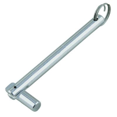 Aquamarine Drop Nose Pin - 85mm - Image