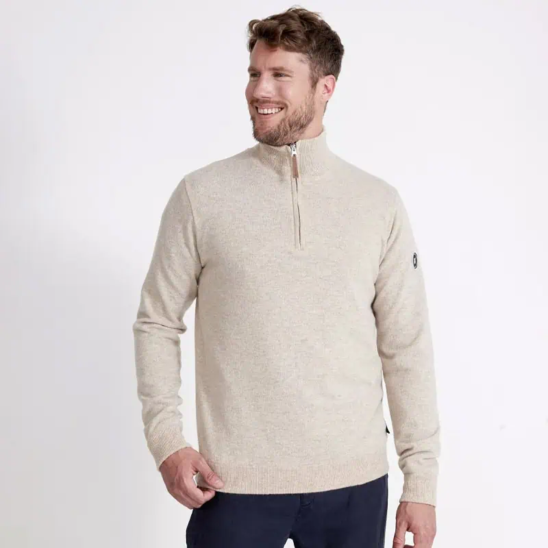 Holebrook Stellan T-Neck Windproof - Sand