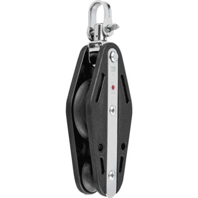 Sprenger Fiddle Block Ball Bearing 10mm - 2 sheaves, Swivel - Image