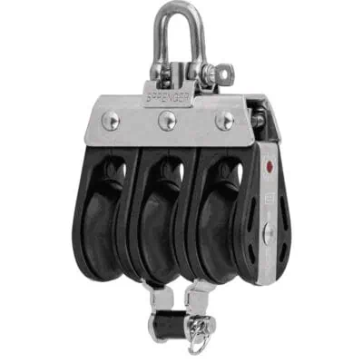 Sprenger S-Block Ball Bearing 8mm - 3 Sheaves, Adjustment Set, Becket - Image