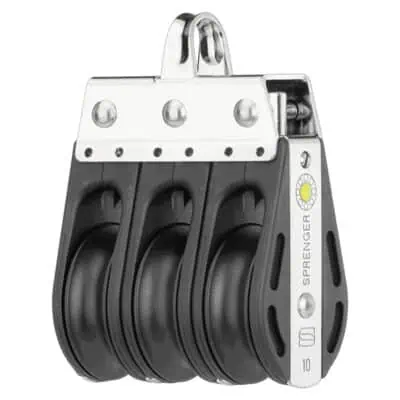 Sprenger S-Block Sliding Bearing 10mm - 3mm Sheaves , Bow - Image