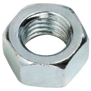 Aquamarine M10 Hexagon Steel Full Nut - Sold Individually - Image