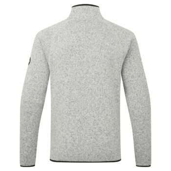Gill Knit Fleece 1/4 Zip Neck - Grey Marl