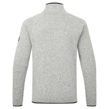 Gill Knit Fleece 1/4 Zip Neck - Grey Marl