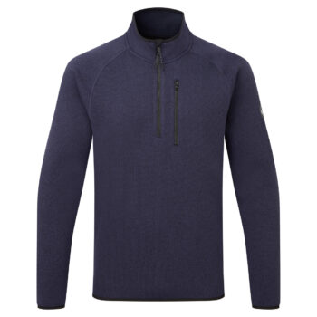Gill Knit Fleece 1/4 Zip Neck - Navy