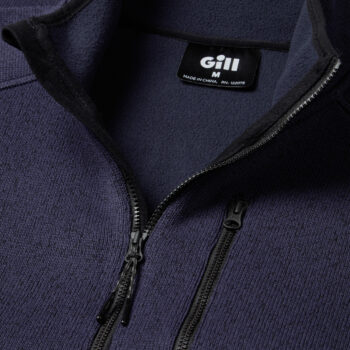 Gill Knit Fleece 1/4 Zip Neck - Navy
