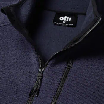 Gill Knit Fleece 1/4 Zip Neck - Navy